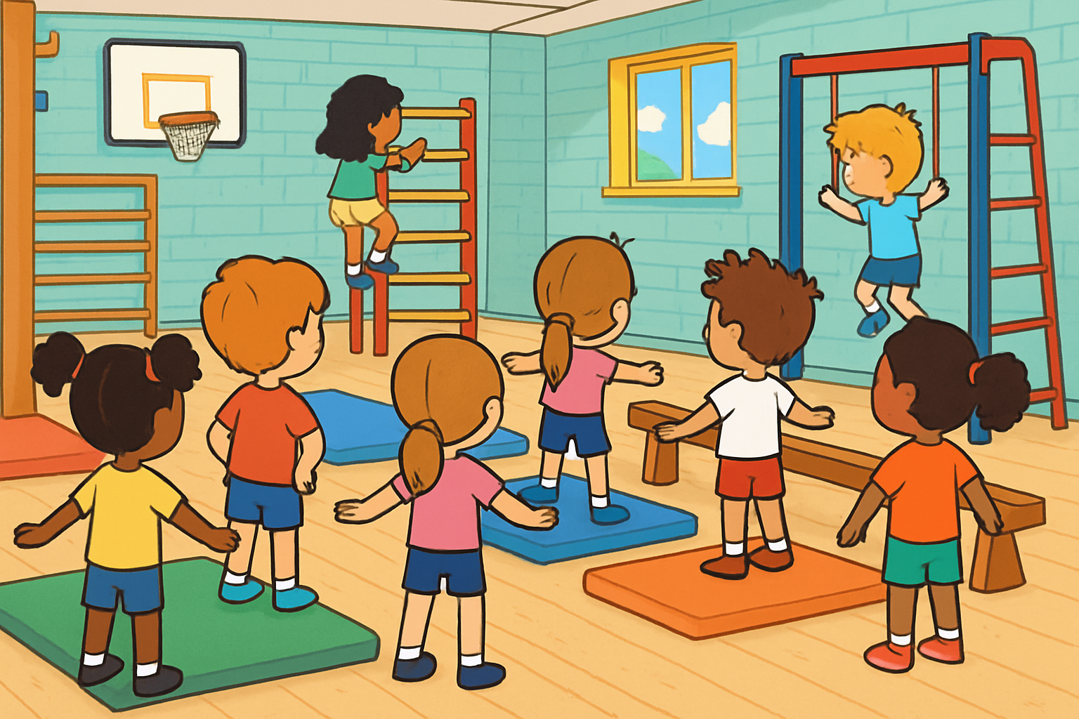 Mehr über den Artikel erfahren Kinderturnen beim Kneipp-Verein