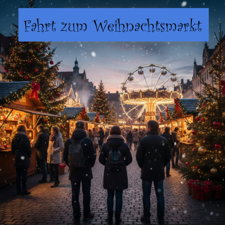 Mehr über den Artikel erfahren Fahrt zum Weihnachtsmarkt